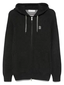 Кашемировый кардиган Brunello Cucinelli, серый