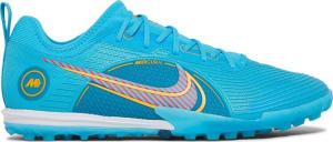 Кроссовки Nike Mercurial Air Zoom Vapor 14 Pro TF 'Chlorine Blue Laser Orange', синий