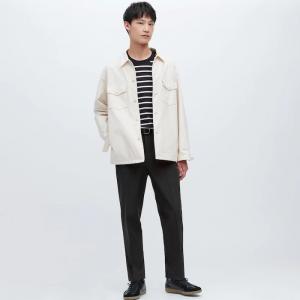 Мужские брюки Uniqlo Smart Ankle Length Trousers, черный