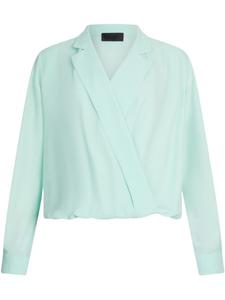 Блузка LIU JO из жоржета, зеленый