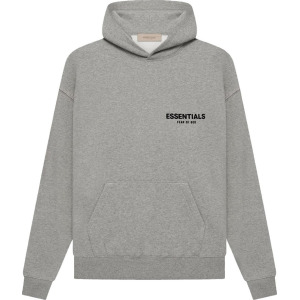 Худи Fear of God Essentials Hoodie 'Dark Oatmeal', серый