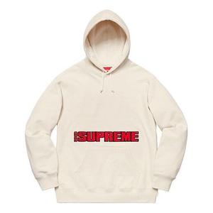 Толстовка ss19 blockbuster hooded sweatshirt natural Supreme, бежевый