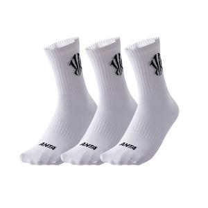 Универсальные баскетбольные носки 3 пары ANTA, белый