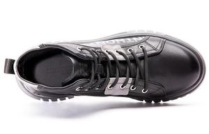 Ботинки мужские, черные с серым Anthony Miles