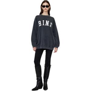 Толстовка с логотипом Tyler Anine Bing, washed черный