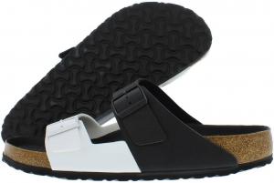 Женские сандалии Birko-Flor Arizona цвета яичной скорлупы/слоновая кость от Birkenstock, мультиколор