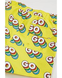 Шорты для плавания Stella Mccartney Go Swim Shorts, желтый