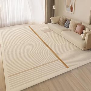 Dajiang Ковер 200х300 см для гостиной/спальни, однотонный, с тканевой основой, French Homestay-7