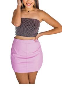 Черный топ-труба Better On Broadway со стразами и кристаллами Cloud Ten