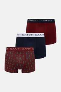Боксеры Gant, комплект из 3 пар, красный