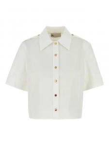 Поплиновая рубашка Tory Burch, белый