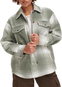 Женская повседневная куртка-рубашка Levi's (стандартные и большие размеры), Agave Plaid