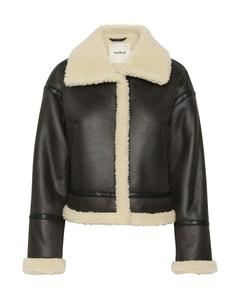 Кожаная куртка SOAKED IN LUXURY Winter Jacket Elora, черный