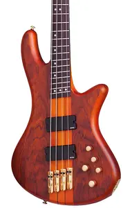 Электрический бас-гитар Schecter Stiletto Studio-4 FF. Медовый сатин