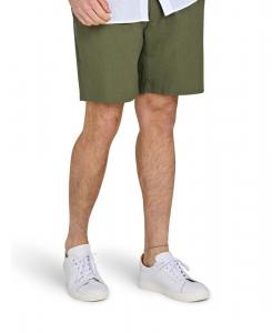 Мужские льняные шорты с эластичным поясом Raging Bull, Olive
