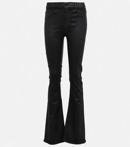 Узкие джинсы Bootcut 7 FOR ALL MANKIND, черный