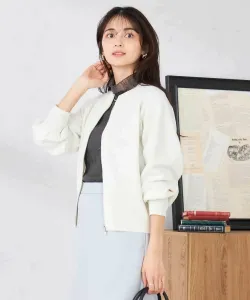 Вязаная блузон с присборенной спинкой Avv, цвет Ivory