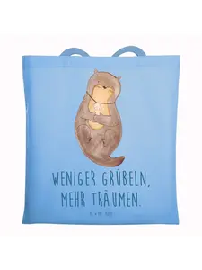 Сумка для переноски Mr & Mrs Panda Otter Muschel, небесно-синий