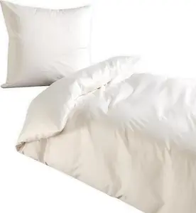 Постельное белье Dream Sleep Uni Mako-Satin 240x220 см + 2x 80x80 см, белое Traumschlaf