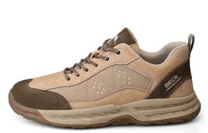 BECK Мужские легкие повседневные низкие кеды с амортизацией коричневого цвета, цвет Brown