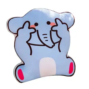 Кавайи анимал байбай компаньон терапии плюшевые куклы высота 40см Howard, синий