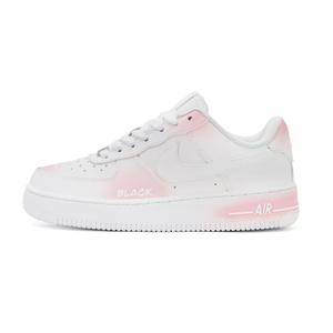 Nike Кроссовки Air Force 1 для скейтбординга, увеличивающие рост, износостойкие, белые, унисекс