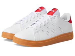 Кроссовки Adidas Kids Advantage Base 2.0 Sportswear Shoes, White/Pure Ruby/Gum