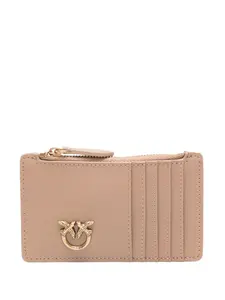 Кожаный кардхолдер Love Bird PINKO, нейтральный