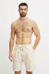 Хлопковые шорты Oas, бежевый