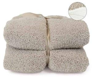 Покрывало Unique Living Douwe, 200x1x150 см цвет grau/graubraun