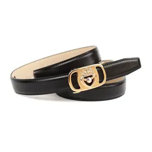 Кожаный ремень Anthony Crown Anthoni Crown, черный