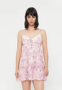 Платье Hollister Co. BARE FESTIVAL MINI DRESS, Pink