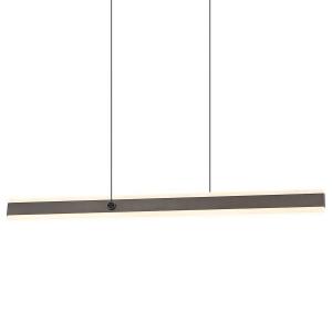 Светодиодный подвесной светильник Globo Lighting Gebaldo, алюминий/акриловое стекло - 1 пламя