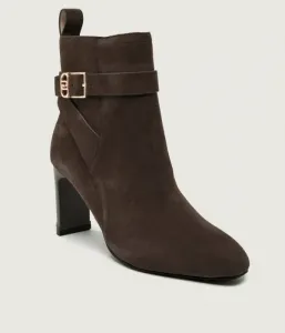 Кожаные ботильоны LAILA 01 Liu Jo, коричневый