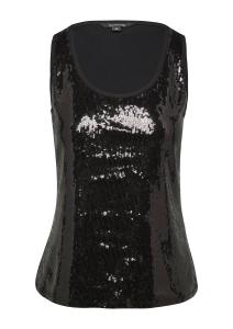 COMMA Футболка в черном цвете