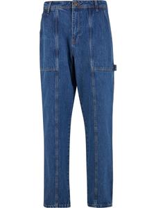 Джинсы DEF средне-синего цвета DEF