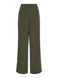 VILA Широкие брюки в зеленом цвете
