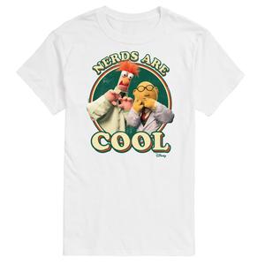 Мужская футболка Disney's The Muppets Nerds Are Cool Licensed Character, белый