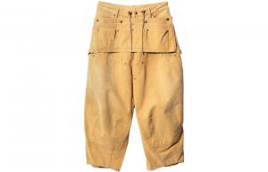 Штаны H.D Needles, желтый