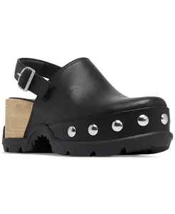 Женские сабо Roamn Studded Slip On Sorel, черный