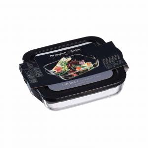 Форма для запекания с кремовой крышкой, черная, 1,95 литра Ritzenhoff Breker, черный