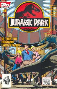 Jurassic Park #4 (August 1993) (Topps)