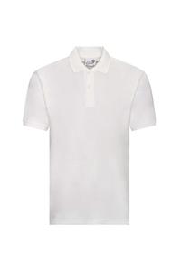 Рубашка-поло Academy из пике AWDis, белый