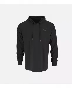 Мужская премиальная худи с длинным рукавом для активного образа жизни Thorogood, черный