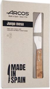 Набор ножей Arcos для стейков из 6 предметов, 22 см, коричневый