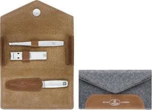 Дорожный набор, 3 шт. + фетровый футляр Zwilling, Twinox