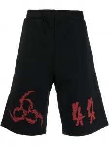 Шорты-бермуды с логотипом 44 Label Group, черный