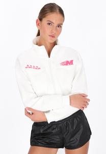 Толстовка myMo ATHLSR Zip-up sweatshirt, Offwhite/Off-White