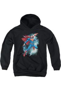 Толстовка с капюшоном "Superman Annual #1 Cover" для молодежи Gildan, черный