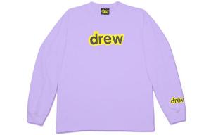 Футболка с логотипом Letter Series, унисекс, лавандового цвета Drew House, цвет Lavender